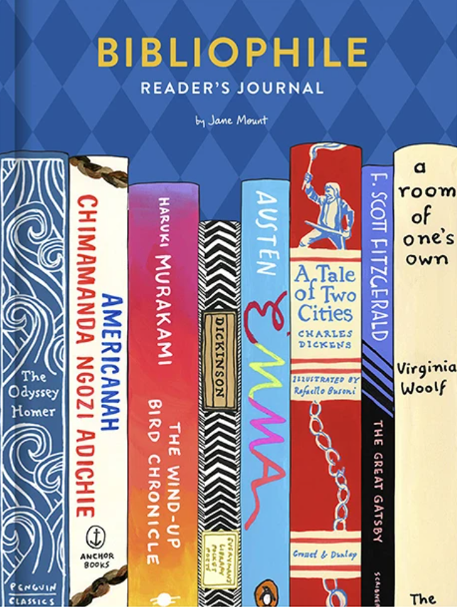 Gifts for book lovers - Bibliophile reading journal